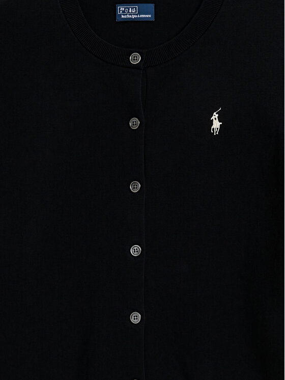 Polo Ralph Lauren Polo Ralph Lauren Kardigan 211971871005 Černá Slim Fit