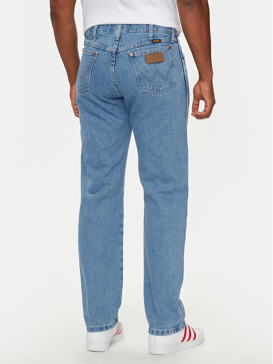 Wrangler Wrangler Джинси 13Mwz 112358497 Голубий Straight Fit