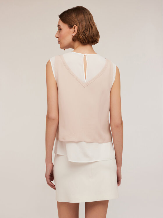 Motivi Motivi Blusa 2691Q101866N0R2 Bianco Regular Fit