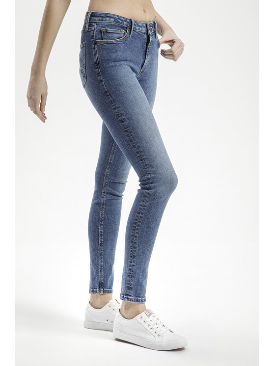 Cross Jeans Cross Jeans Jeansy N 497-230 Niebieski Skinny Fit