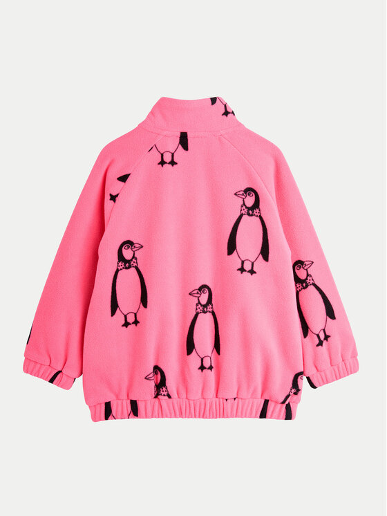 MINI RODINI Mini Rodini Felpa di pile Penguin 1100009128 Rosa Regular Fit