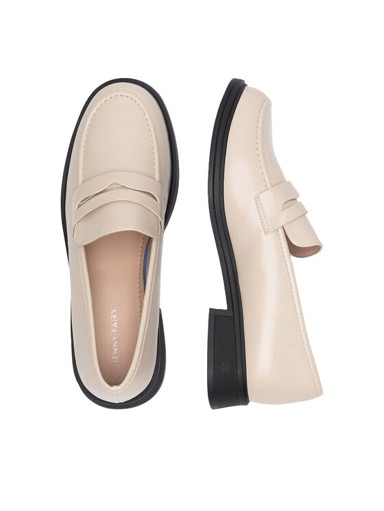 Jenny Fairy Jenny Fairy Мокасини WFA3074-1 Бежевий