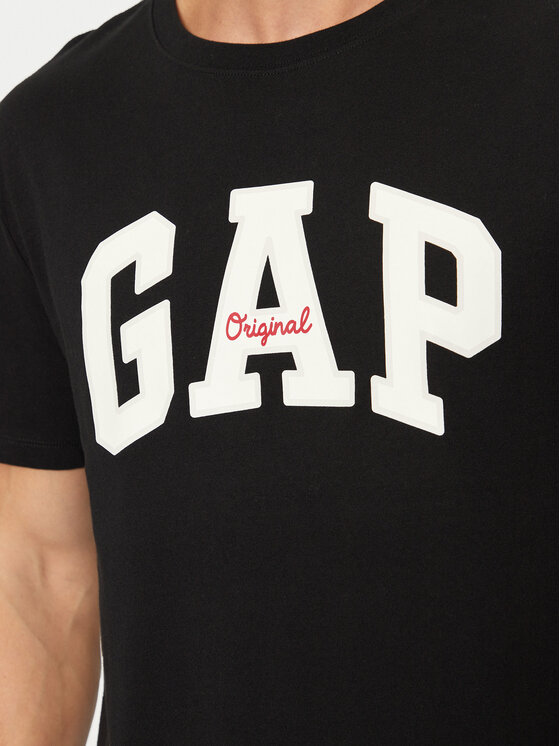 Gap Gap Футболка 542246-03 Чорний Regular Fit