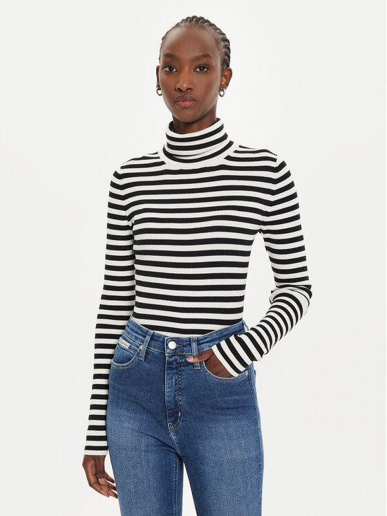Calvin Klein Jeans Calvin Klein Jeans Garbó J20J224225 Fekete Regular Fit