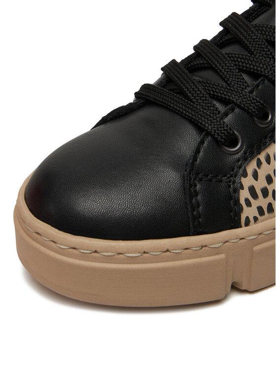 Rieker Rieker Sneakersy N5910-62 Čierna
