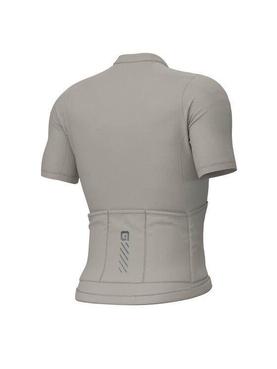 Alé Cycling Alé Cycling Koszulka rowerowa Solid Color Block Off Road Beżowy Regular Fit
