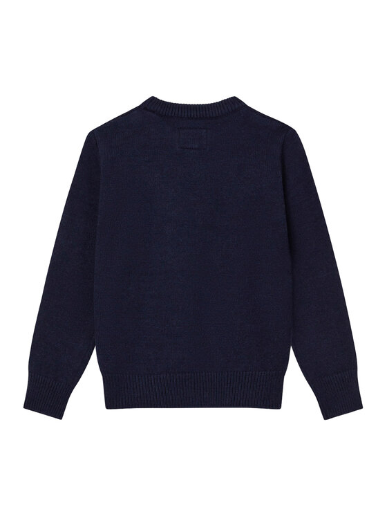 Guess Guess Pullover N6RR01 Z2ZK2 Dunkelblau Regular Fit