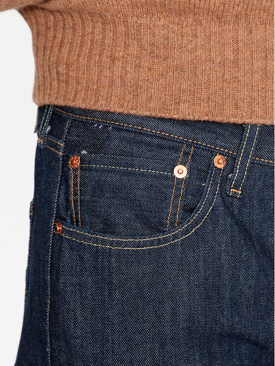 Levi's® Levi's® Džínsy 501® 00501-0162 Tmavomodrá Original Fit