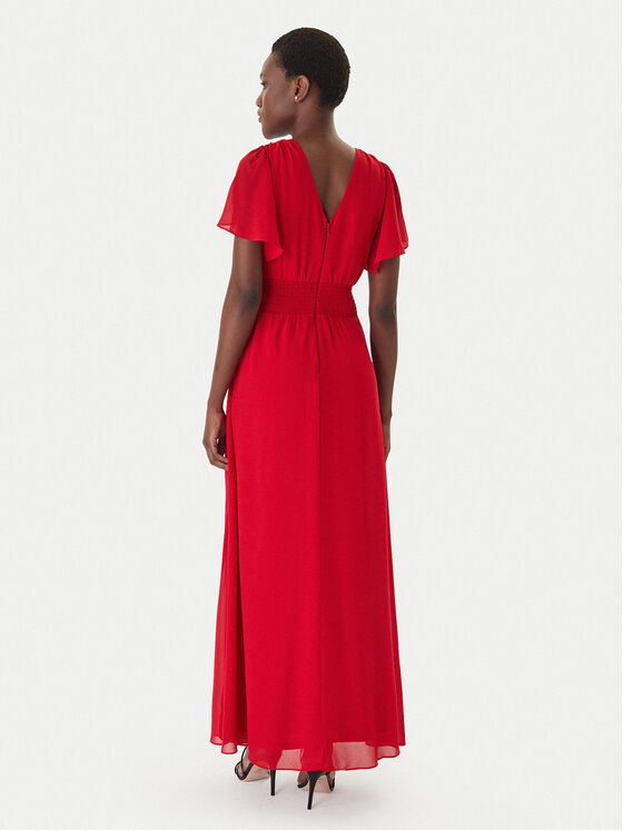 Morgan Morgan Abito da sera 261-RLUCY Rosso Regular Fit