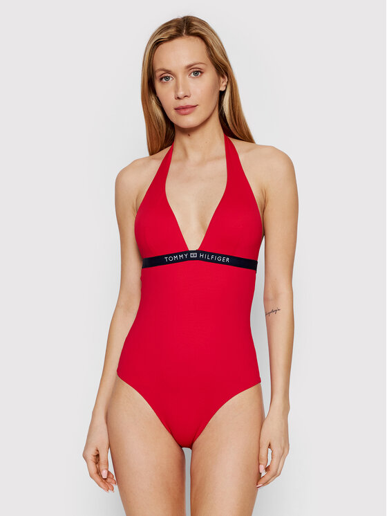 Tommy Hilfiger Bikiny UW0UW03462 Červená