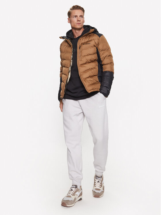 Columbia Columbia Kurtka przejściowa Labyrinth Loop™ Hooded Jacket Brązowy Regular Fit