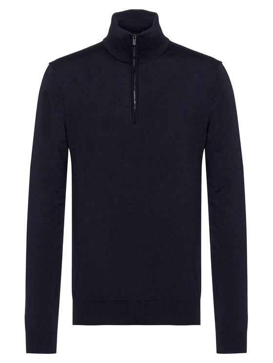 HUGO Hugo Pulover San Gottardo 2 50435691 Mornarsko modra Slim Fit
