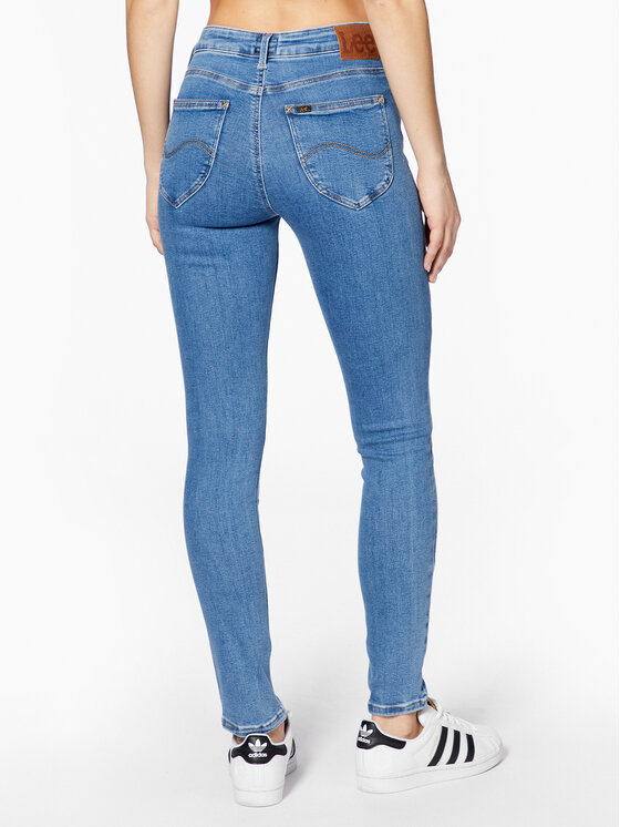 Lee Lee Džínsy L32SOVC04 112330576 Modrá Slim Fit