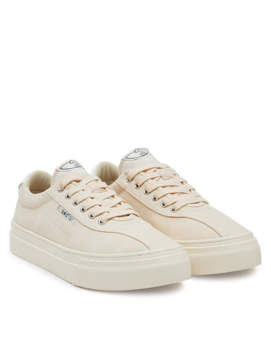 S.W.C Stepney Workers Club S.W.C Stepney Workers Club Scarpe sportive Dellow 02 Cup Canvas YA21102 Écru
