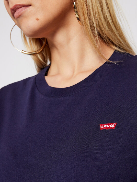 Levi's® Levi's® T-Shirt The Perfect 39185-0129 Dunkelblau Regular Fit
