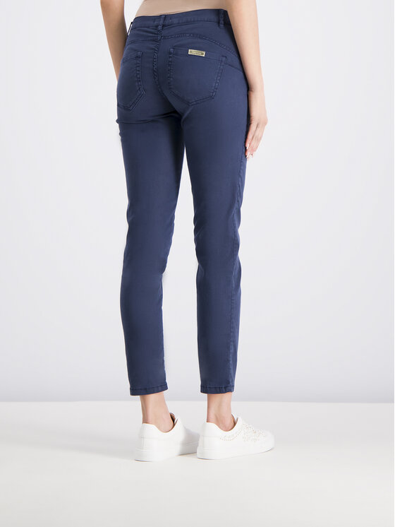 iBlues iBlues Stoffhose Lia 71311392 Dunkelblau Regular Fit