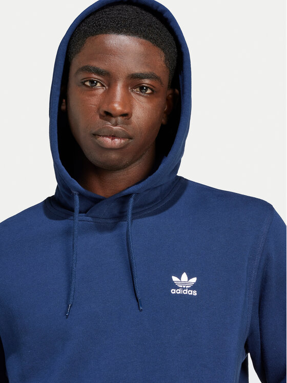 adidas adidas Majica dugih rukava Trefoil Essentials IX7668 Tamnoplava Regular Fit