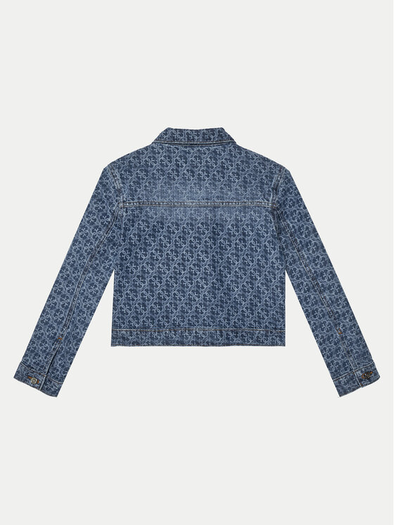 Guess Guess Jeansjacke J5RL08 D45E0 Blau Regular Fit