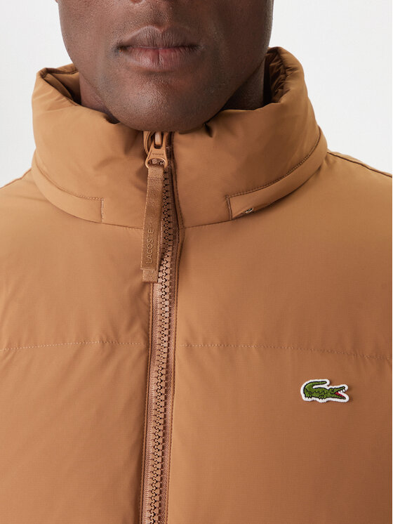 Lacoste Lacoste Vatovaná bunda BH5154 Hnědá Regular Fit