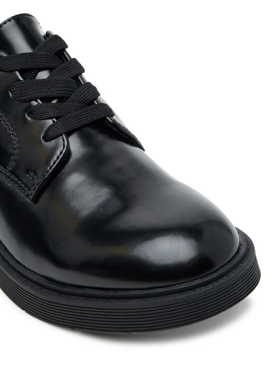 Calvin Klein Calvin Klein Oxfordy Low Cut Lace-Up Shoe V3X4-83182-1453 D Czarny