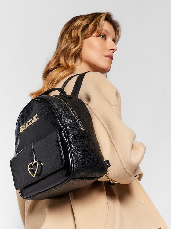 LOVE MOSCHINO LOVE MOSCHINO Rucksack JC4262PP0DKF100A Schwarz