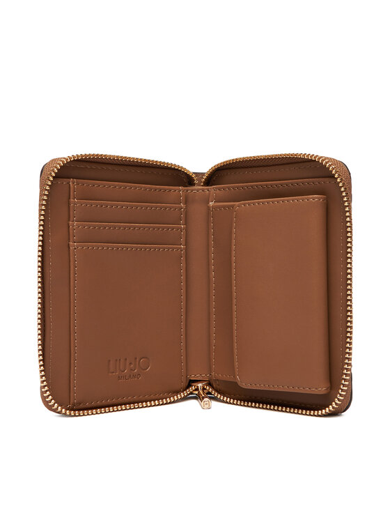 Liu Jo Liu Jo Velika ženska denarnica Ecs M Zip Around AF5156 E0538 Rjava