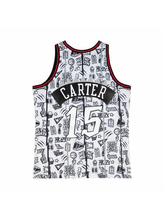 Mitchell & Ness Mitchell & Ness Tank top Vince Carter Toronto Raptors Biały Standard Fit
