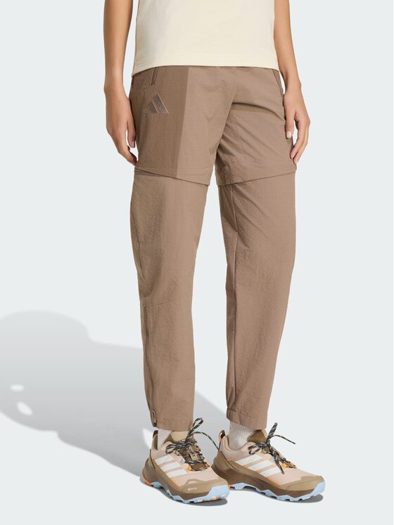 adidas adidas Spodnie outdoor 161749 Brązowy Regular Fit