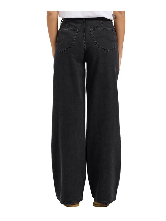 Lee Lee Jeansy 112363522 Czarny Relaxed Fit