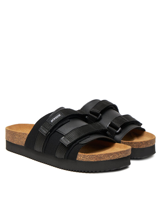 Novesta Novesta Šľapky Partisan N358001-999701NER Čierna