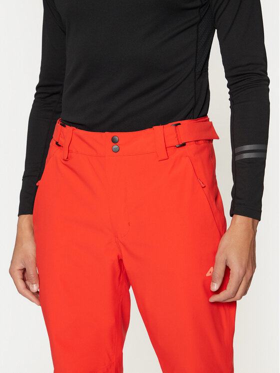 4F 4F Skijaške hlače 4FWAW24TFTRM0756 Crvena Regular Fit