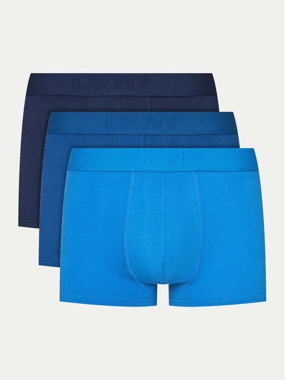 DKNY DKNY Set di 3 boxer DUTTON Blu