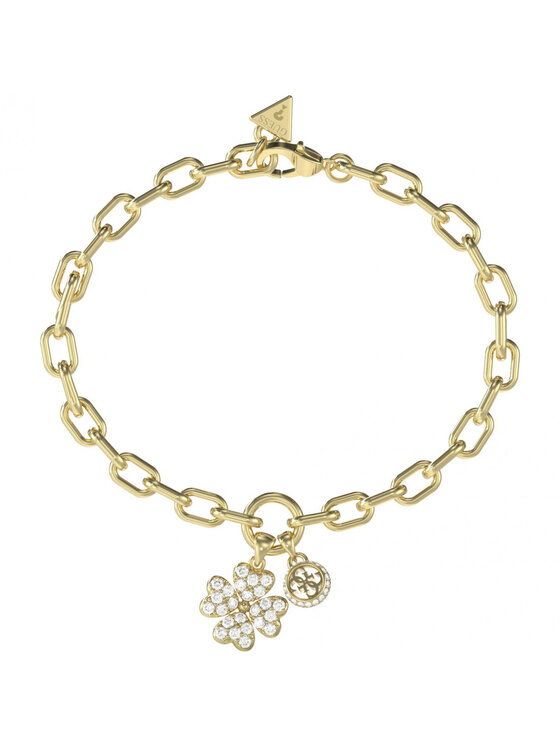 Guess Guess Bransoletka JUBB06044JWYGS Złoty