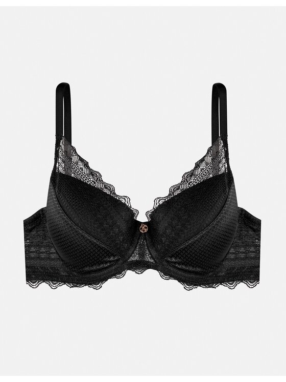 Esotiq Esotiq Biustonosz push-up 39998-99X Czarny