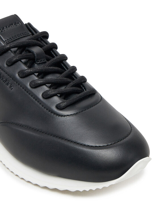 Calvin Klein Calvin Klein Sneakers Runner Lace Up - Lth HW0HW02396 Negru