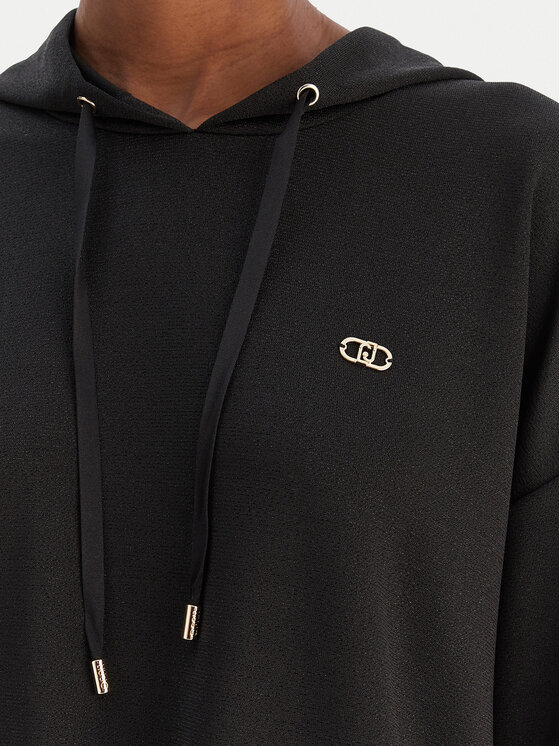 Liu Jo Sport Liu Jo Sport Sweatshirt TF5285 J4747 Schwarz Regular Fit