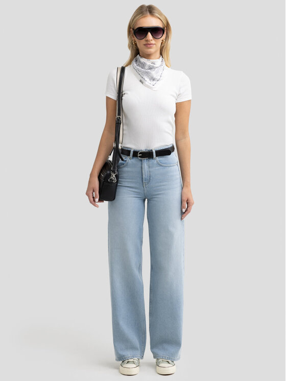 BIG STAR BIG STAR Jeansy ATREA_107_190 Niebieski Wide Leg