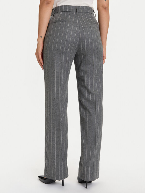 ViCOLO ViCOLO Spodnie materiałowe TF0232 Szary Regular Fit