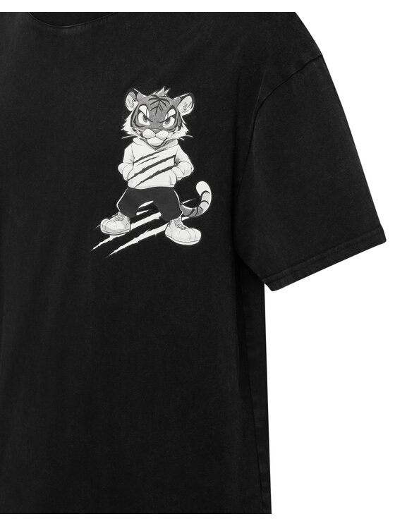 Plein Sport Plein Sport T-Shirt 28495 Czarny Regular Fit
