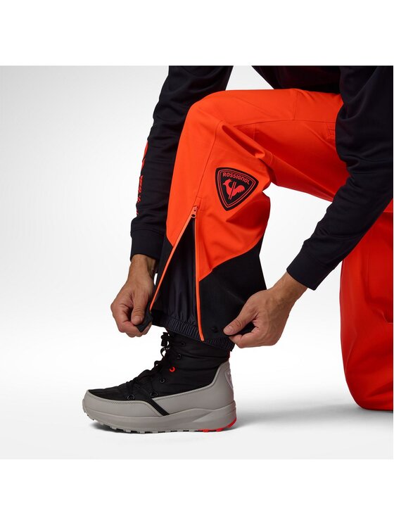 Rossignol Rossignol Spodnie narciarskie M Hero Evader 2.0 3L Shell Pant Czerwony Regular Fit