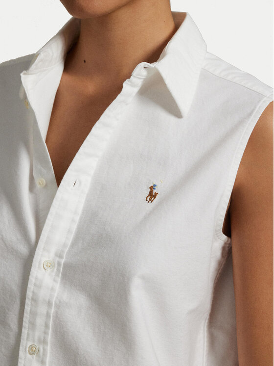 Polo Ralph Lauren Polo Ralph Lauren Cămașă 211968992001 Alb Classic Fit