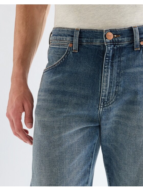Wrangler Wrangler Jeans Frontier Blu Straight Leg