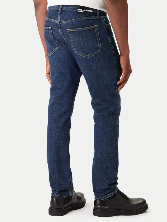 Karl Lagerfeld Jeans Karl Lagerfeld Jeans Farmer B1M10035 Kék Relaxed Fit