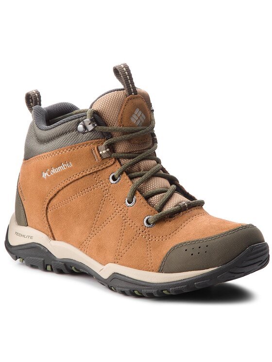 Columbia Columbia Trekkingi Fire Venture Mid Suede Waterproof BL1717 Brązowy