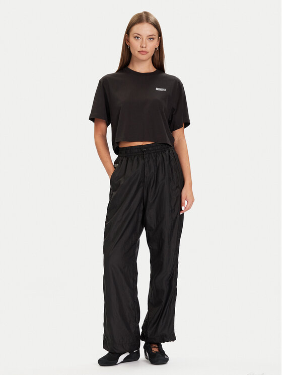 Puma Puma Тишърт PUMA X ROSÉ 633806 01 Черен Relaxed Fit