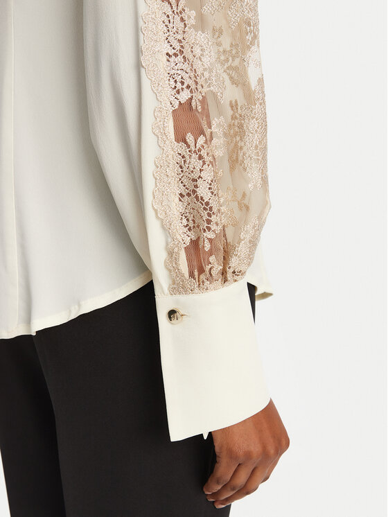 Babylon Babylon Camicia S00352 Écru Regular Fit
