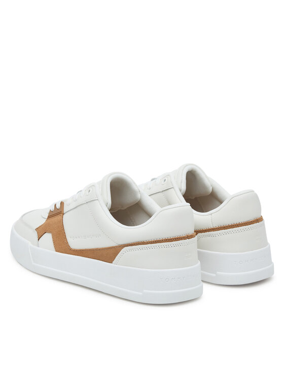 Tommy Hilfiger Tommy Hilfiger Superge Th Court Craft FM0FM05551 Écru
