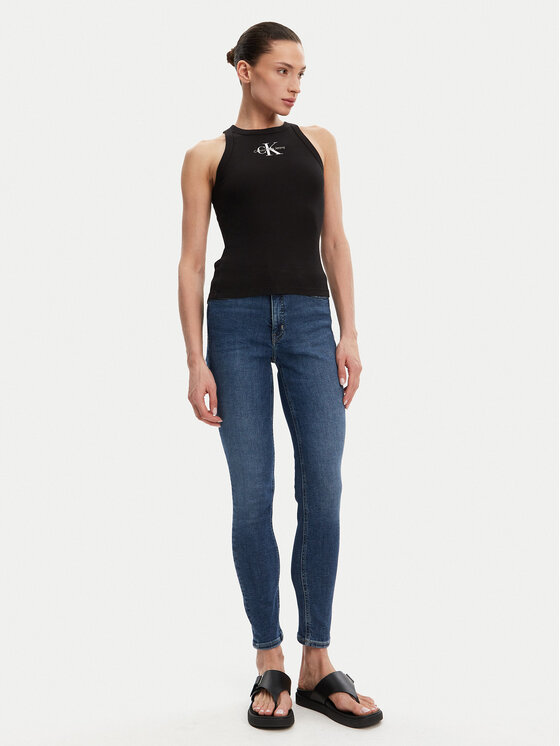 Calvin Klein Jeans Calvin Klein Jeans Jeansy J20J225149 Tmavomodrá Skinny Fit