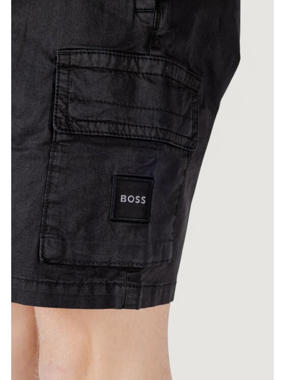 BOSS BOSS Bermuda Sariel-Shorts 10270654 01 Nero Short Fit