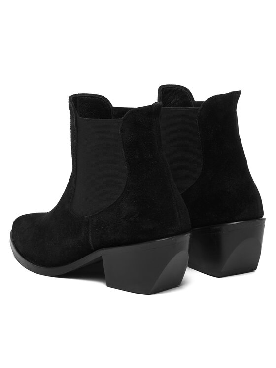 Simple Simple Členková obuv SL-15-02-000050 Čierna